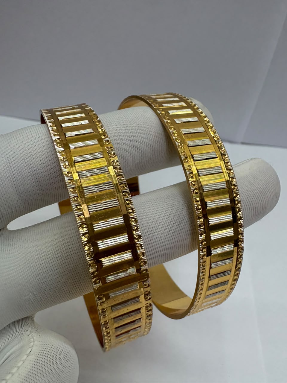 Premium 1 Gram Gold Forming KADA – Elegant & Stylish