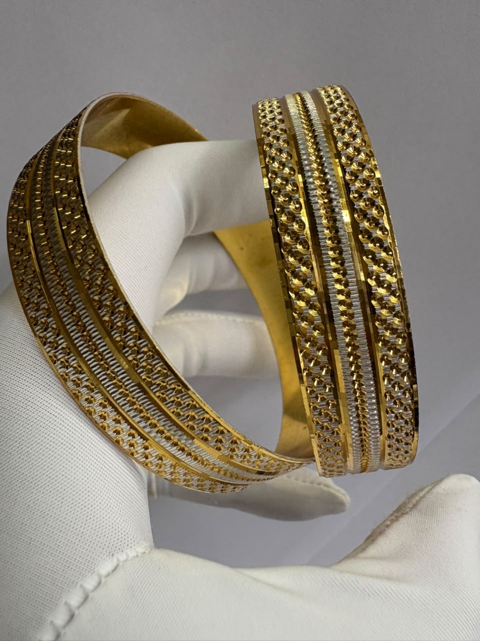 Premium 1 Gram Gold Forming KADA for Women