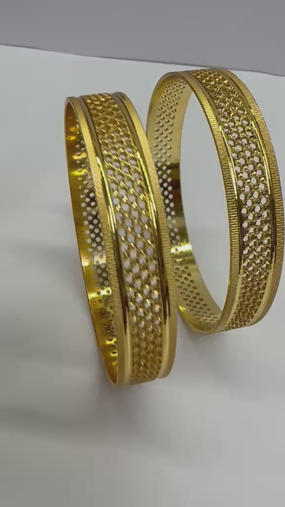 Premium Gold-Look KADA – Perfect for Every Occasion