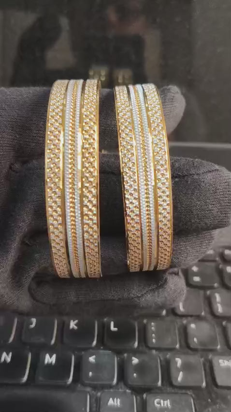 Premium 1 Gram Gold Forming KADA for Women