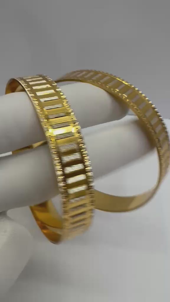 Premium 1 Gram Gold Forming KADA – Elegant & Stylish