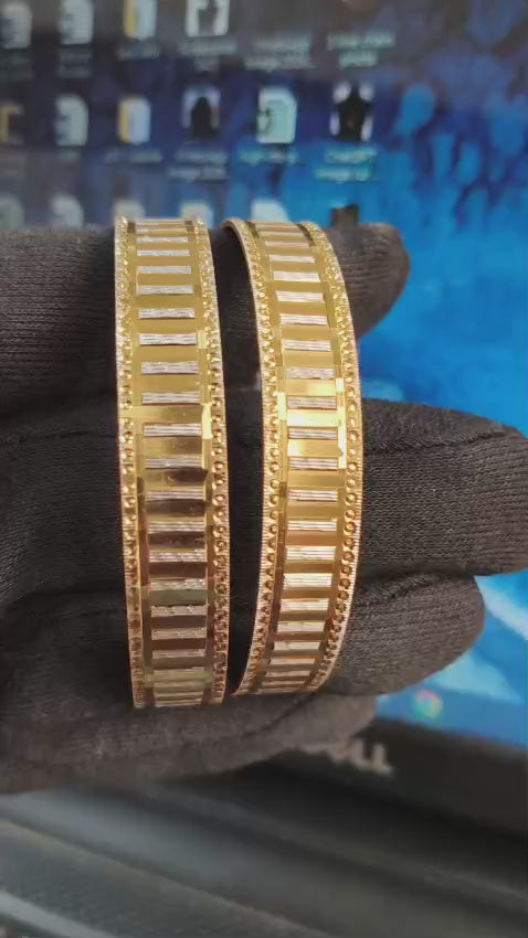Premium 1 Gram Gold Forming KADA – Elegant & Stylish