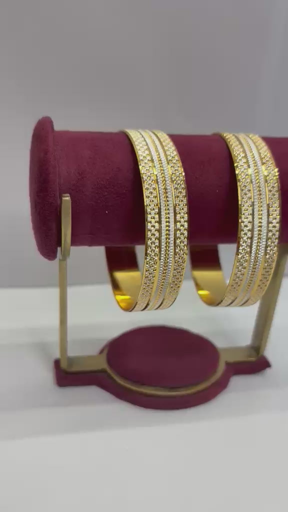 Premium 1 Gram Gold Forming KADA for Women